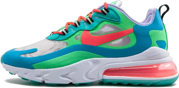  W Air Ax 270 React U201cpsychedelic Movementu201d Air Max 270 React Winter Neon Png Psychedelic Png