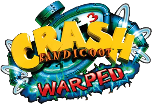  Crash Bandicoot 3 Logo Png Image With Crash Bandicoot Warped Transparent Crash Bandicoot Logo Png