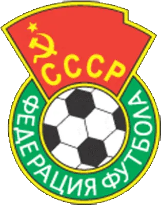  Soviet Flag With Soccer Ball And Soviet Union Football Team Png Soviet Logo