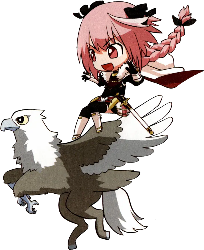  Rider Of Black Asfolto Png Astolfo Transparent