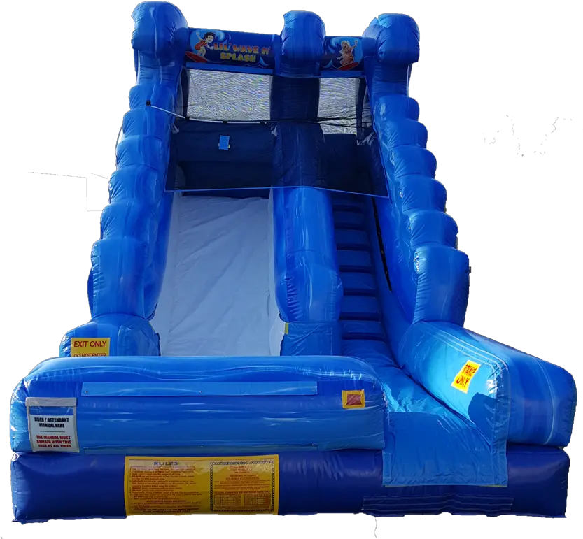  Lilu0027 Wave U0026 Splash Dfw Party Rental Frisco Tx Inflatable Png Wave Splash Png