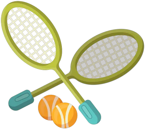  Transparent Png Svg Vector File Raquetas De Tenis Y Pelotas Tennis Racket Png