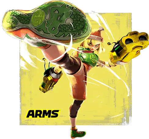  Interview From The Creators Of Arms Super Smash Bros Ultimate Min Min Kick Png Arms Transparent