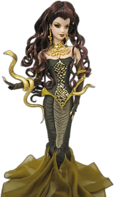  Medusa Barbie Doll Transparent Png Medusa Barbie Medusa Png