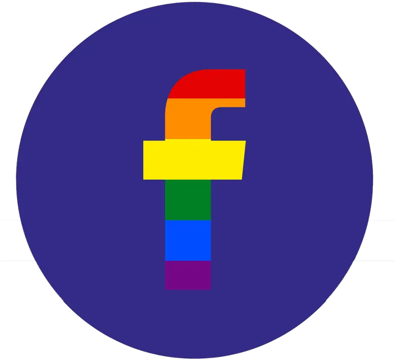  Logo Cumbria Pride Facebook Symbol Circle Png Like Us On Facebook Png