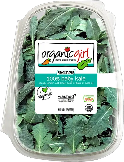  Download Organic Girl Baby Kale Organic Girl Baby Kale Png Kale Png