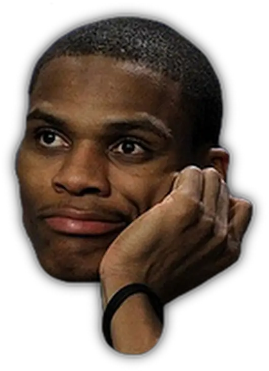  Download Russell Westbrook Smiley Face Russell Westbrook Face Png Westbrook Png