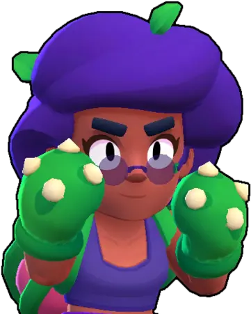  Rosa Brawl Stars Brawler Rosa Png Rosas Png