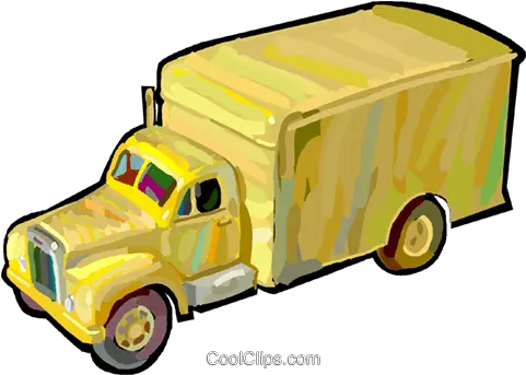  Moving Truck Royalty Free Vector Clip Art Illustration Commercial Vehicle Png Moving Truck Png