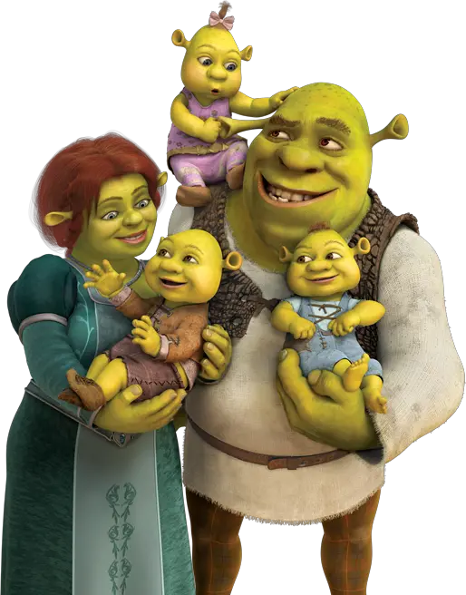  Shrek Png Images Shrek Family Donkey Shrek Png