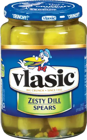  Zesty Dill Pickle Spears Vlasic Zesty Dill Pickles Png Pickle Transparent