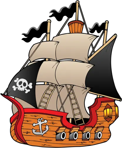  Download Sailing Ship Clipart Clipart Pirate Ship Png Ship Transparent