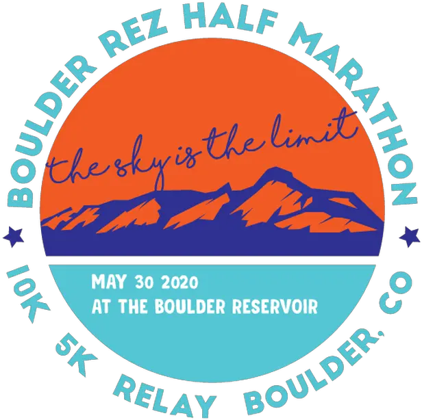  Spring Boulder Rez Half Marathon 10k 5k Poster Png Boulder Png