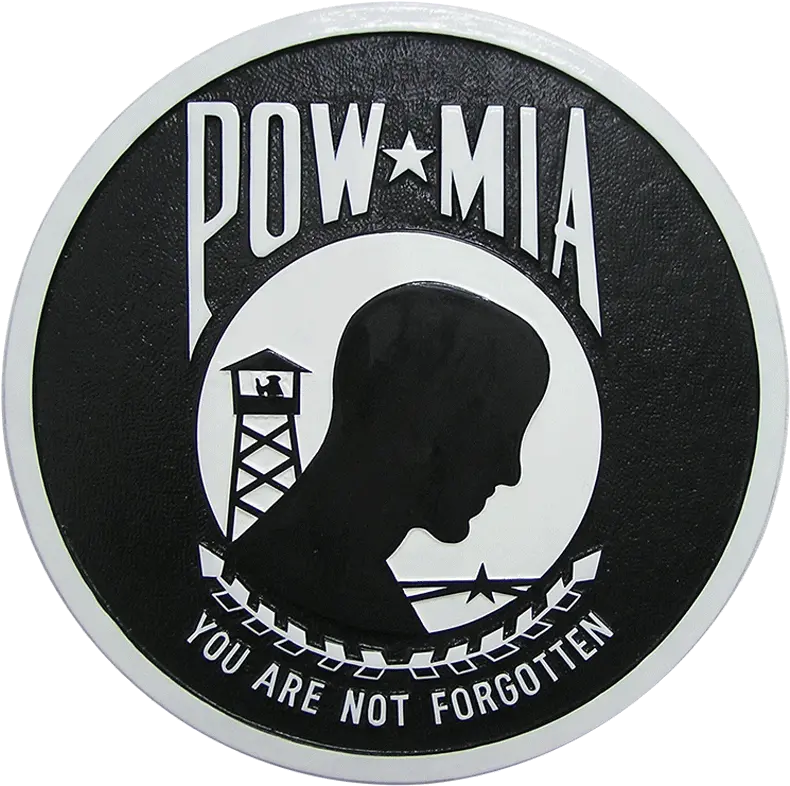  Pow Mia Commemorative Plaque Logo Pow Mia Vector Png Pow Mia Logo