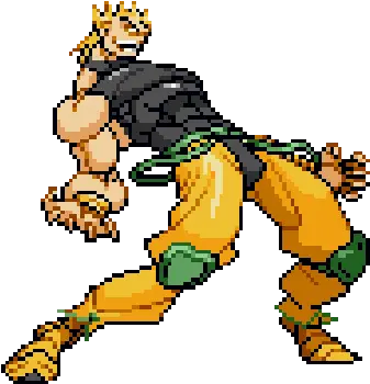  Jjba Wryyyy Dio Freetoedit Jojo Pose Dio Png Dio Png