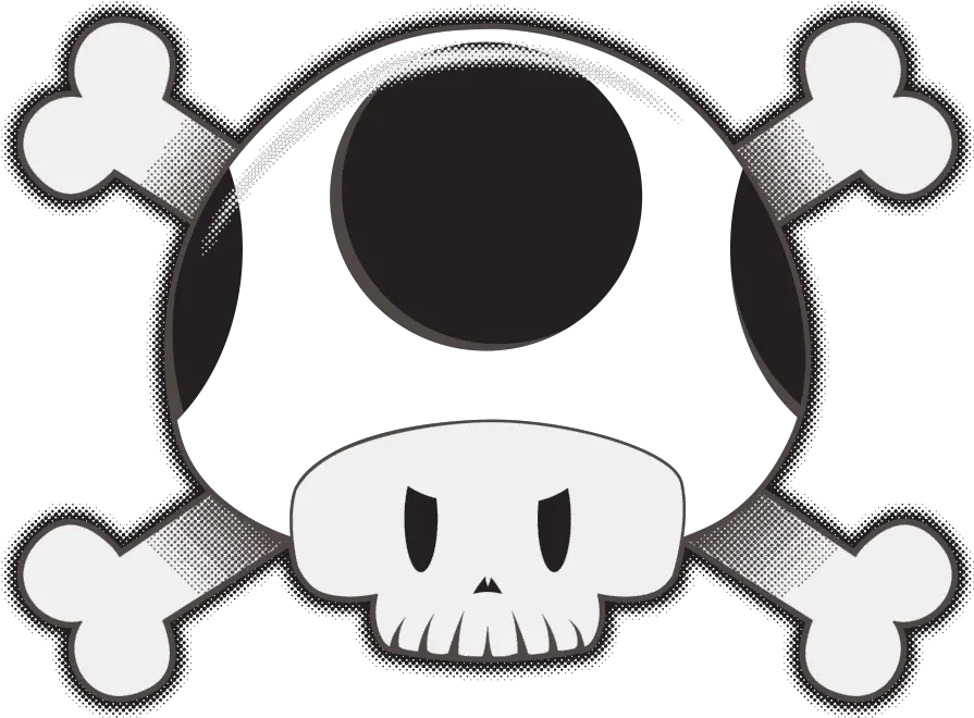  Toad Skull Super Mario Clipart Full Size Clipart 3560964 Mario Skull Png Toad Transparent