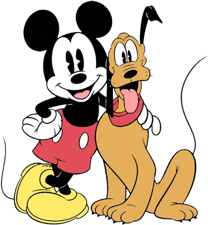  The Biography Of Disneys Pluto Classic Mickey And Pluto Png Pluto Png