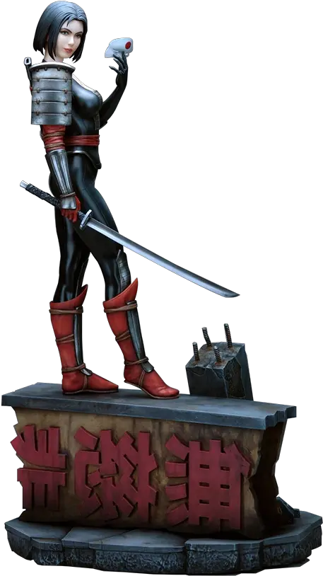  Dc Comics Katana Statue By Yamato Usa Dc Comics Katana Statue Png Katana Transparent