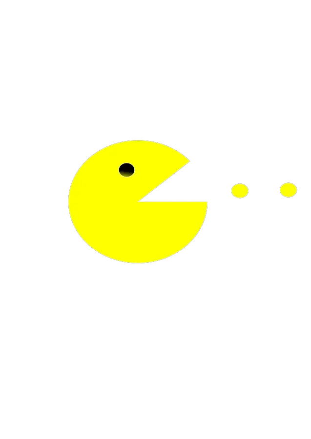  Pac Man Small Image Of Pacman Transparent Cartoon Jingfm Circle Png Pac Man Transparent Background