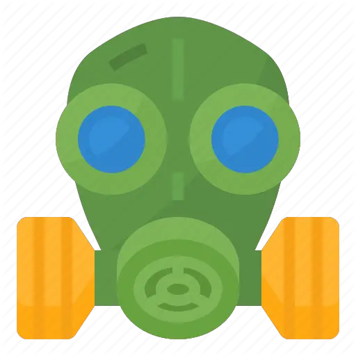  Gas Mask Protect Toxic Icon Illustration Png Gas Mask Logo