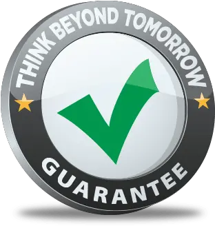  Think Beyond Tomorrow Guarantee Infomax Office Systems Emblem Png Guarantee Png