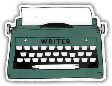  Vinyl Stickers U2013 Tagged Royaltypewriter Storymakers Olivetti Lettera 32 Png Typewriter Icon