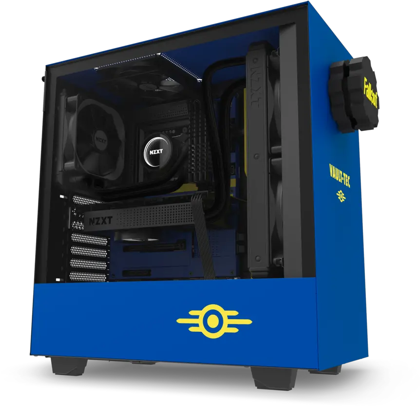  H500 Vault Boy Nzxt H500 Vault Boy Png Pip Boy Png