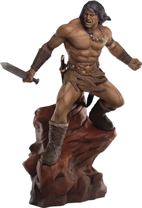  Conan The Barbarian Collectible Statue By Quarantine Studio Conan The Barbarian 2011 Png Conan The Barbarian Logo