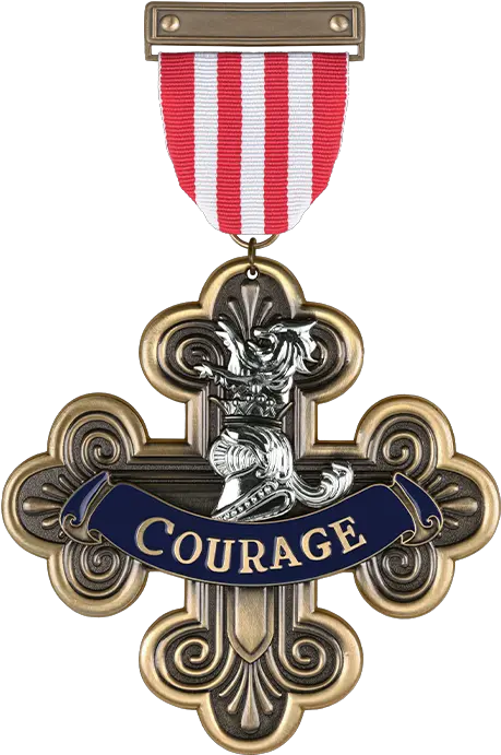  Courage Medal Replica Medal Of Courage Wizard Of Oz Png Ikon Logo