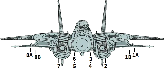  Weapons And Employment Overview U2014 Heatblur F 14 F 14 Tomcat Png Missle Png