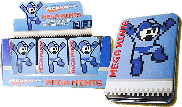  Mega Man Mints Megaman Mega Mints Candy Png Mega Man Transparent