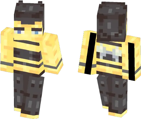  Download The Bee Movie Minecraft Skin Minecraft Security Guard Skin Png Bee Movie Png