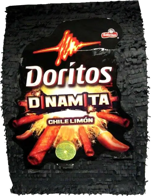  Doritos Dinamita Promotional Pinata Doritos Dinamita Original Bag Png Doritos Transparent