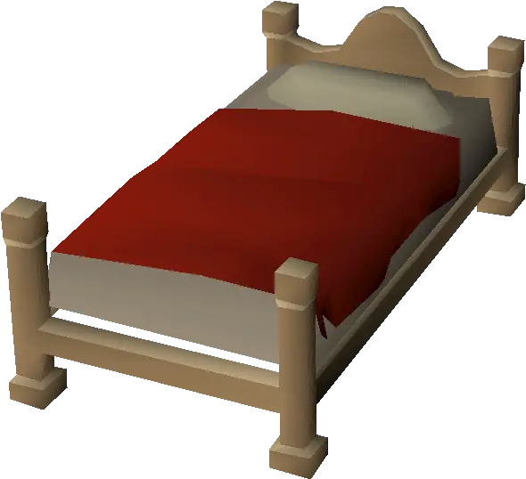  Oak Bed Old School Runescape Wiki Fandom Bed Frame Png Bedroom Png