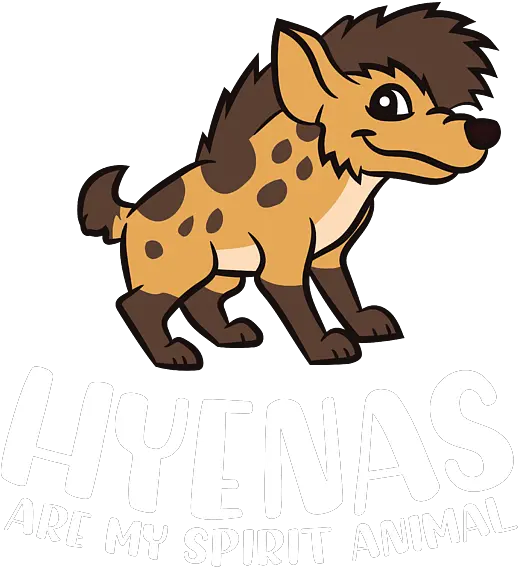  Hyenas Are My Spirit Animal Funny Love Duvet Cover Animal Figure Png Hyena Icon