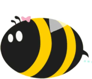  Bee Sticker Fever By Carolin Gebele On Dribbble Bee Gif Transparent Background Png Bee Emoji Png