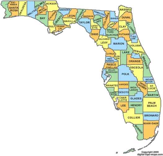  Florida Literary Map Home Florida Zip Code Map Png Florida Map Png