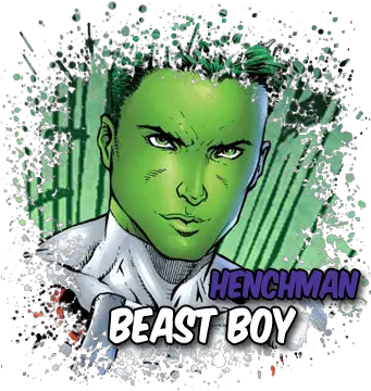  Beast Boyu0027s Profile Poster Png Beast Boy Png