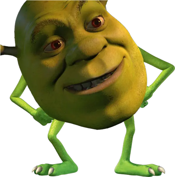  Shrek Donkey Clipart Mike Wazowski Two Eyes Png Donkey Shrek Png