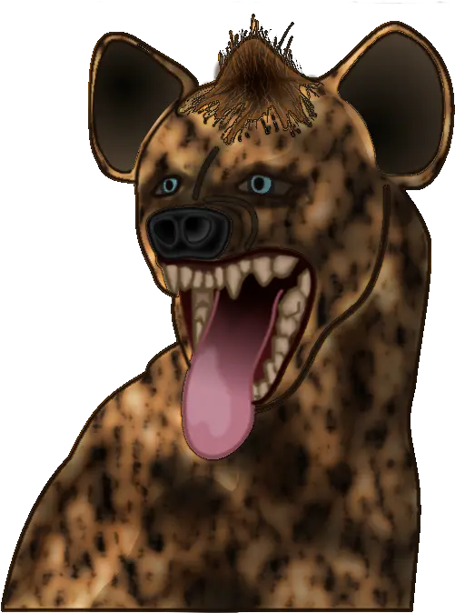  Hyena Opengameartorg Cat Yawns Png Hyena Png