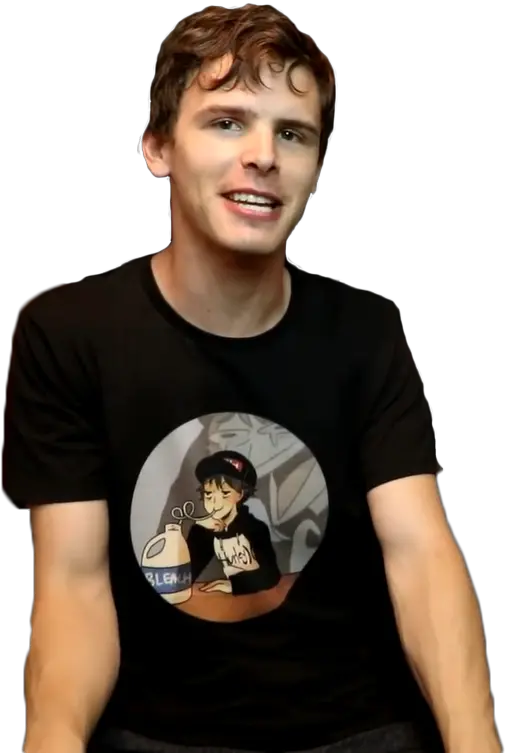  Png Black And White Library Transparent Boy Idubbbz Png