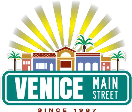  Shark Tooth Capital Of The World Visit Venice Fl Venice Main Street Logo Png Shark Teeth Png