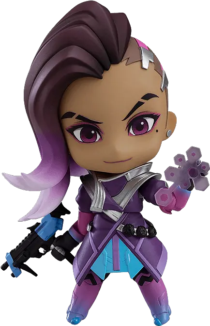  Nd944 Overwatch Sombra Classic Skin Edition Nendoroid Sombra Nendoroid Png Sombra Skull Png