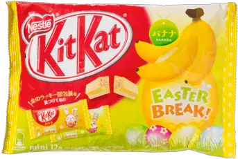  Easter Banana Kit Kat Snack Png Kit Kat Png