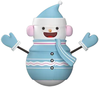  Snowman Smiley 3d Illustrations Designs Images Vectors Hd Fictional Character Png Snowman Icon Free