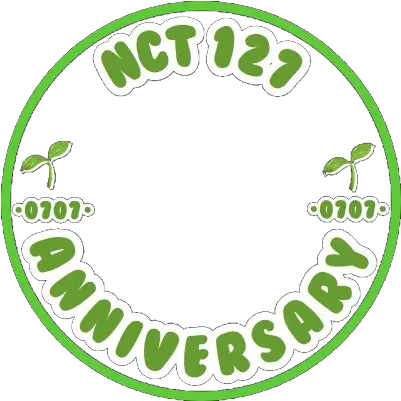  Nct127 Debut Anniversary Support Campaign Twibbon Nct 127 Anniversary Twibbon Png Nct 127 Logo