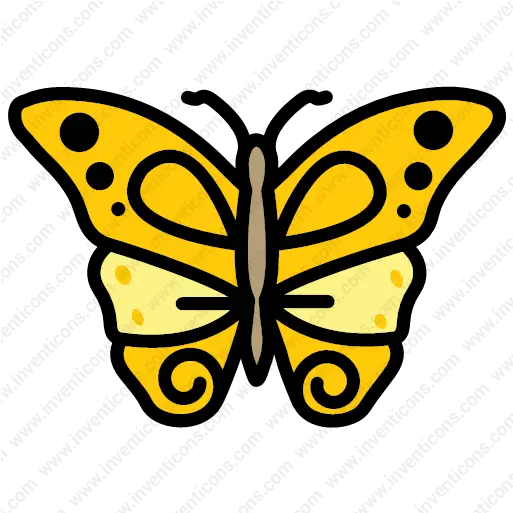  Download Butterfly Vector Icon Inventicons Girly Png Moth Icon