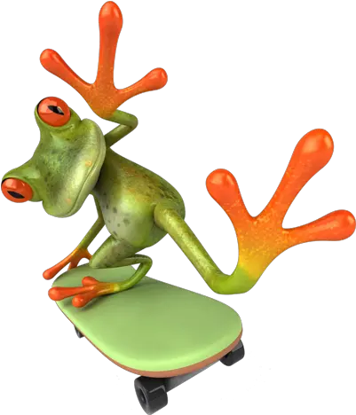  Skateboard Crazyfrog Crazy Frog Embroidery U0026 Print 3d Illustration Frog Png Crazy Frog Png