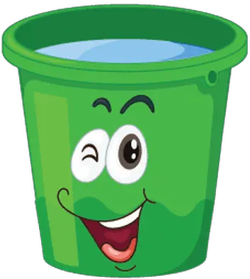  Buckets With Faces Clipart The Arts Media Gallery Pbs Png Clipart Cartoon Bucket Bucket Transparent Background