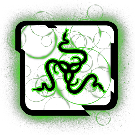  Razer Logo Spray Transparent Razer Logo Gif Png Spray Paint X Png